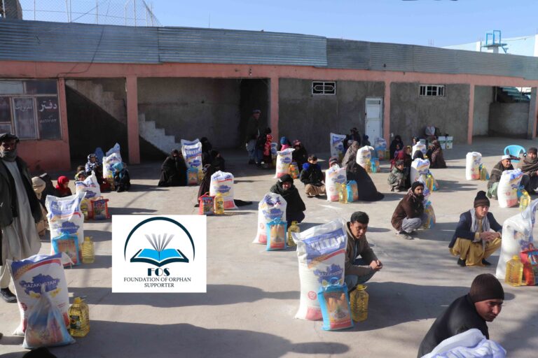 Food distribution: flour, oil, rice for 50 families in Nawabad, Herat (jan 26, 2022)